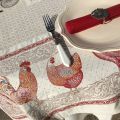 Rectangular Jacquard tablecloth "Lafayette" Marat d'Avignon