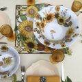 Michel Design Works - "Sunflower" Melanine large bowl