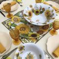Michel Design Works - "Sunflower" Melanine medium bowl
