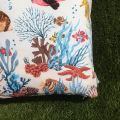 Outdoor cushions "Atlantide" ecru