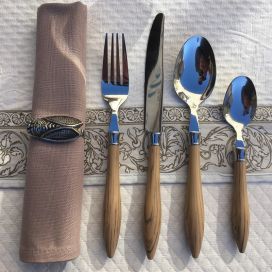Cutlery Set (24 pieces) "Bocage" natural, from "Côté Table"