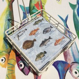 Paper napkins "Fishes"