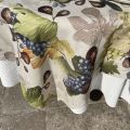 Tessitura Toscana Tellerie, square linen tablecloth "Doucers"