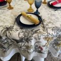 Tessitura Toscana Telerie, square linen tablecloth "Savana"