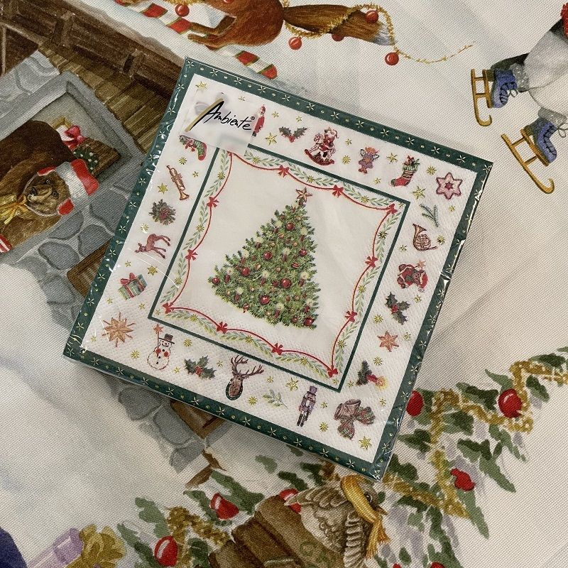 Paper napkins "Christmas Evergreen"