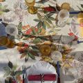 Tessitura Toscana Tellerie, rectangular linen tablecloth "Arbousier"