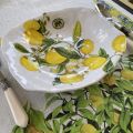 Michel Design Works "Lemon basil" Melanine serveware pasta bowl