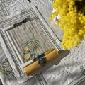 Provence Jacquard placemat mimosas and lemons "Menton"  from Tissus Toselli in Nice