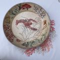 Melamine big service plate 37cm SEA LIFE