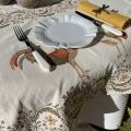 Square Jacquard tablecloth "Chantecler" Marat d'Avignon