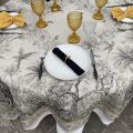 Tessitura Toscana Telerie, square linen tablecloth "Tantra"