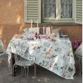 Tessitura Toscana Tellerie, rectangular coton tablecloth "Bikers"