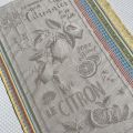 Kitchen towel "Lemons" by Tissus Toselli