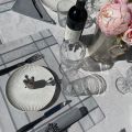 Set de table Sud Etoffe "Muscat" gris