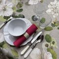 Tessitura Toscana Tellerie, square coton tablecloth "Biscondola"