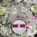 Tessitura Toscana Tellerie, rectangular coton tablecloth "Biscondola"