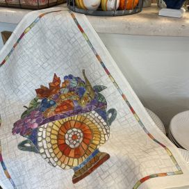 Linen kitchen towel "Monreale" Tessitura Toscana Telerie