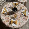 Tessitura Toscana Tellerie, rectangular coton tablecloth "Cardellino"