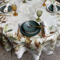 Tessitura Toscana Telerie, rectangular linen tablecloth "Ballotta"
