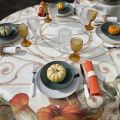 Tessitura Toscana Telerie, linen tablecloth "Cenerentola"