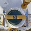 Rectangular Jacquard tablecloth Sunflower by Tissus Toselli