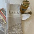 Jacquard kitchen towel "La lavande" by Tissus Toselli