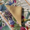 Tessitura Toscana Telerie, serviette de table en lin jaune ceramic