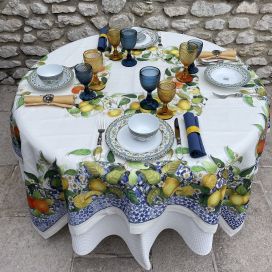 Tessitura Toscana Telerie, linen tablecloth "Sevillana
