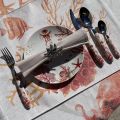 Stainless steel cutlery Set (48 pieces) "Coral Reef"