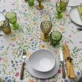 Rectangular coated cotton tablecloth "Mirabell"