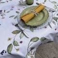 Nappe rectangulaire en coton enduit "Silvestre"