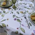 Nappe rectangulaire en coton enduit "Silvestre"