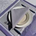 Coatted polyester placemats "Lavande" parme