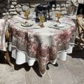 Tessitura Toscana Telerie, rectangular linen tablecloth "Cottage"