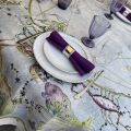 Tessitura Toscana Telerie, square linen tablecloth "Zodiaca"