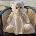Barbara Bukowski - Teddy bear Selma White dress