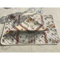 Quilted cotton placemat "Moustiers" pink bird