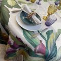 Tessitura Toscana Telerie, square linen tablecloth "Brisk"