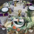 Tessitura Toscana Telerie, square linen tablecloth "Brisk"