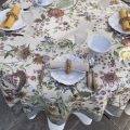 Tessitura Toscana Telerie, rectangular linen tablecloth "Biloba"