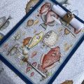 Set of 2 placemats "Reef" by Tessitura Toscana Telerie