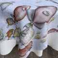 Tessitura Toscana Telerie, rectangular linen tablecloth "Reef"