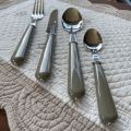 Cutlery Set (48 pieces) "Lucie" pale beige, from "Côté Table"