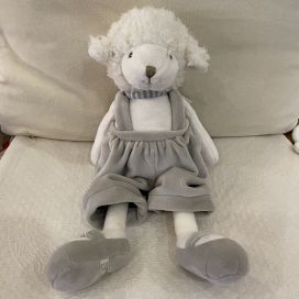 Barbara Bukowski - sheep "Molly" grey pants