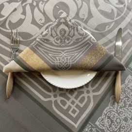 Table napkins  Sud Etoffe "Chamaret" bronze