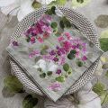 Set of 4 cotton napkins "Blossom" by Tessitura Toscana Telerie