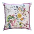 Housse de coussin en lin "Semiramide" Tessitura Toscana Telerie