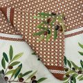 Cotton napkins "Nyons" ocre