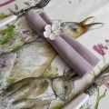 Tessitura Toscana Telerie, linen table napkin "Mauve"