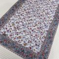 Quilted cotton table runner "Fleurs des Champs"" multicolor by Valdrôme